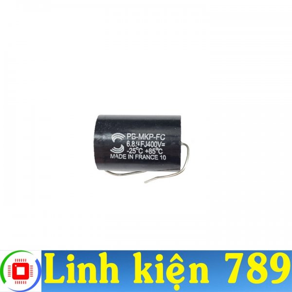 Tụ phân tần loa Tụ BP-MKP-FC Tụ MKP 6.8uF Tụ 400V